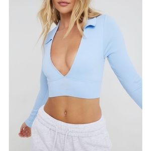 NWT Garage - Long Sleeve Seamless Polo